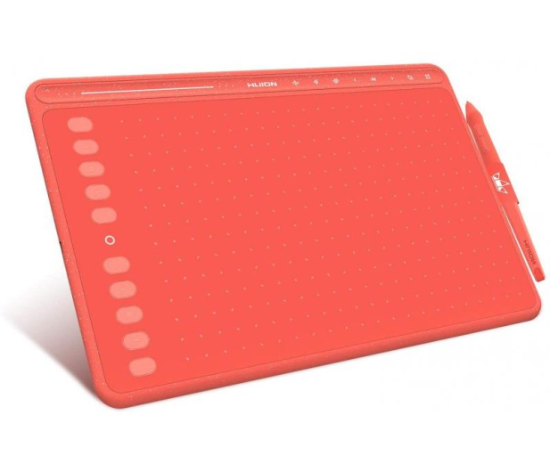 Huion HS611 Red 6934026042221 - 599711 - zdjęcie 2